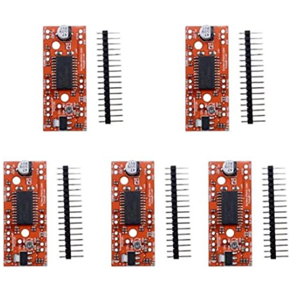 KOOBOOK 5 piezas A3967 EasyDriver Shield Stepping Motor