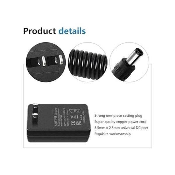 SHNITPWR Adaptador de fuente de alimentación de 24 V CC de_4