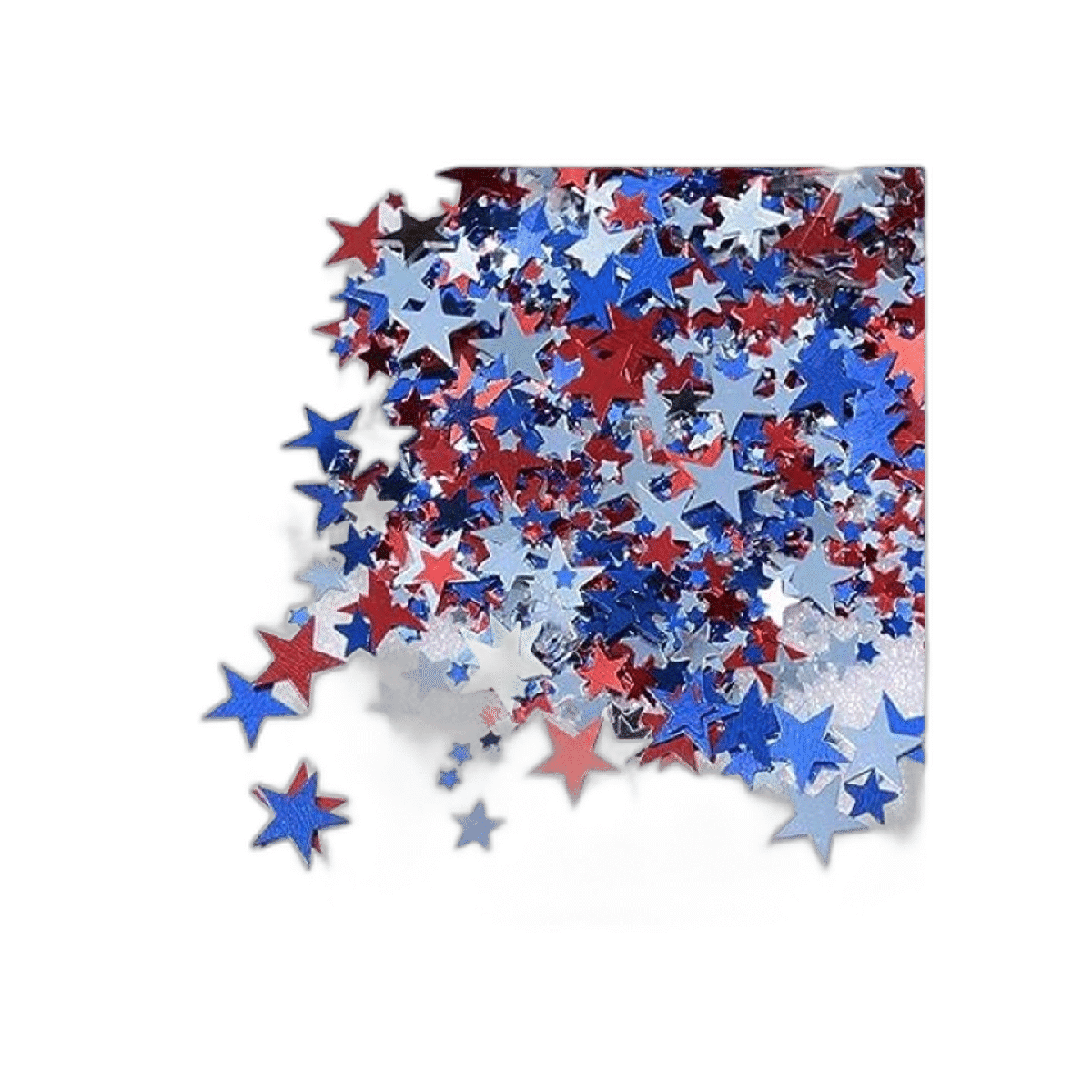 Mefuny Confeti metálico con estrellas de confeti 5.29