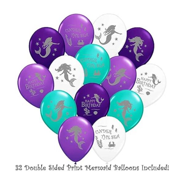 Globos de fiesta de sirena de Gypsy Jade de 12.0 in 32_4