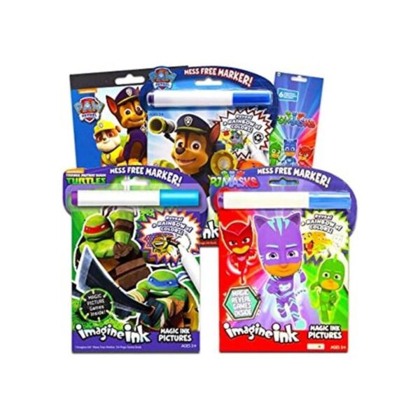 Disney Magic Ink Juego de 3 libros de tinta para colorear_1