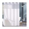 Juego de cortinas de ducha de tela estilo hotel no
