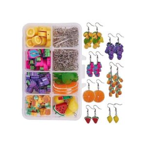 SUNNYCLUE 1 caja de 7 pares de aretes temáticos de cosecha
