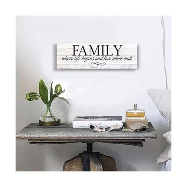 Kas Home Arte de pared en lienzo con frase inspiradora_3
