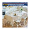 BigHala Protector de mesa de madera para muebles manteles_6