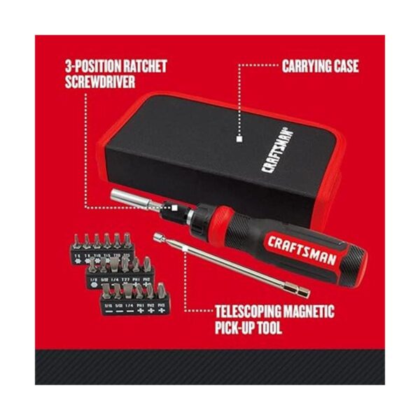 CRAFTSMAN Juego de destornilladores de trinquete