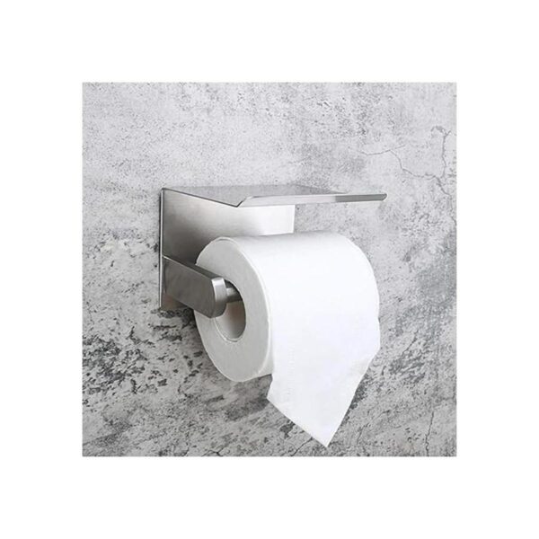 Portarrollos de papel higiénico con estante para teléfono_2