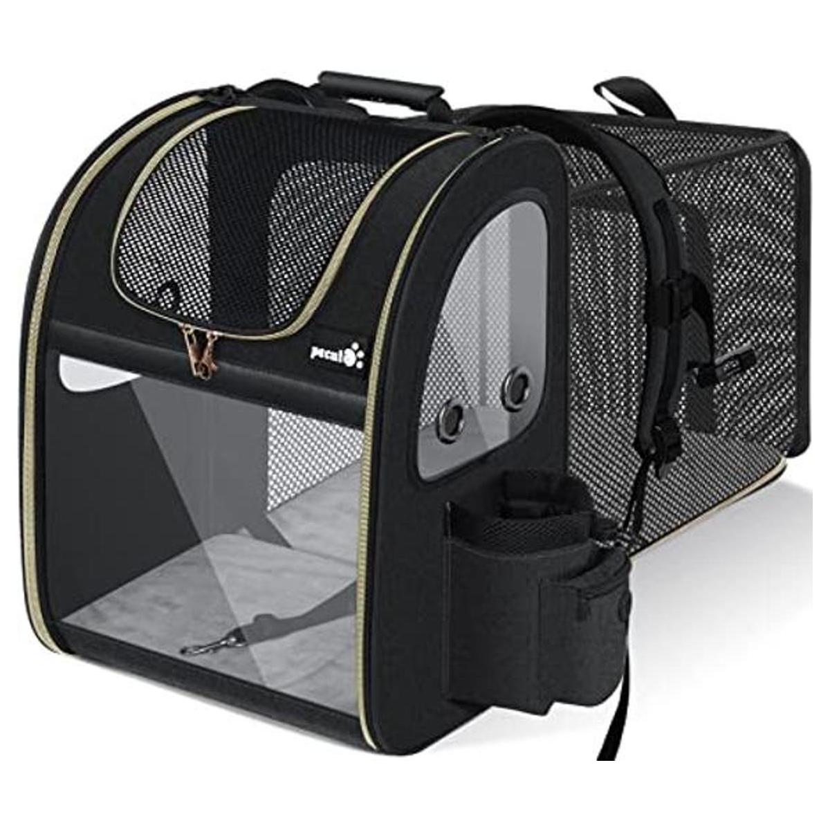 Pecute Mochila de transporte para mascotas mochila de