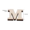 CM 104 unidades de letras de madera sin terminar para_3