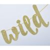 Born Two Be Wild Bandera con purpurina 2 años 2 años de_6