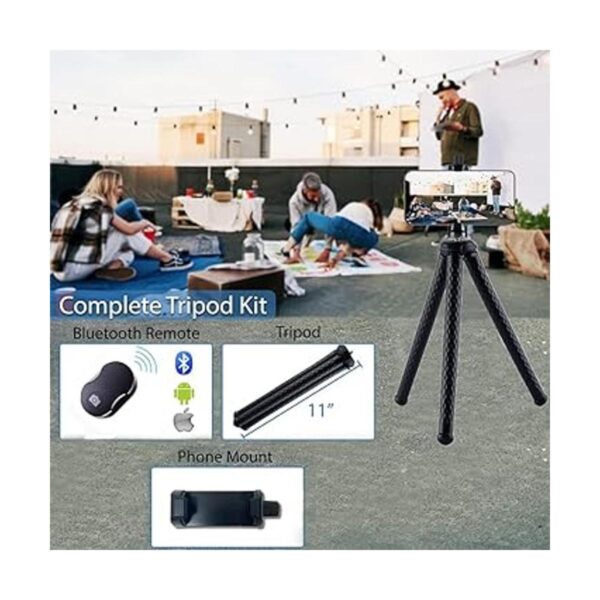 Fugetek Soporte flexible para trípode de cámara de