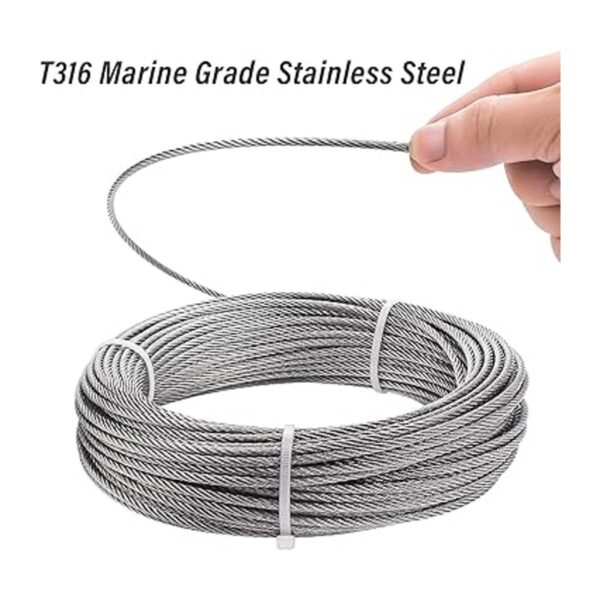 Favordrory 18 pulgadas T316 Marin Grado Acero Inoxidable