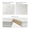 Set de 2 estantes flotantes de madera diseño ancho_4