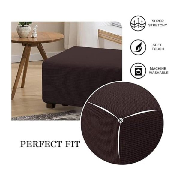 Funda protectora de otomana elástica plegable
