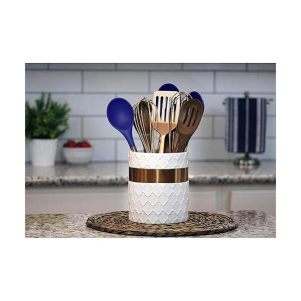 Home Acre Designs Kitchen Utensil Holder Large Ceramic_4