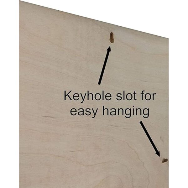 Señal de pared de madera rústica con texto en inglés_2