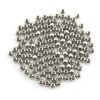 RuiLing Paquete de 100 cuentas espaciadoras redondas lisas_1
