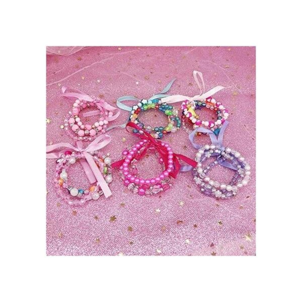 Elesa Miracle 36 pulseras de cuentas para niñas pequeñas_4