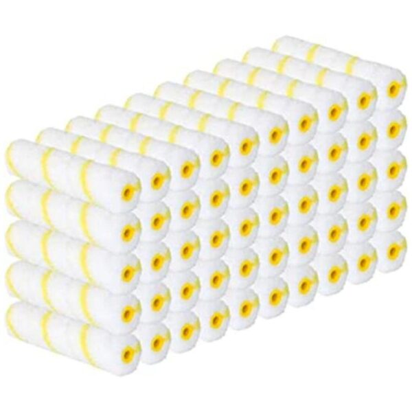 Juego de 50 rodillos de pintura de 6.0 in y 0.5 in para_1