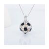 LGSY Colgante de plata de ley 925 para jaula de fútbol_5