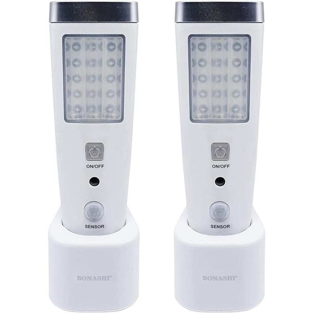 Luz nocturna de pared con sensor de movimiento 4 en 1 luz
