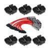 MAS Juego de 6 bobinas de encendido 12 juegos de cables_1