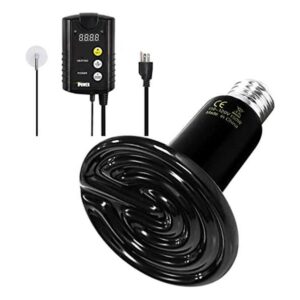 Simple Deluxe 150W Reptile Heat Bulb and 8.5 inch Clamp