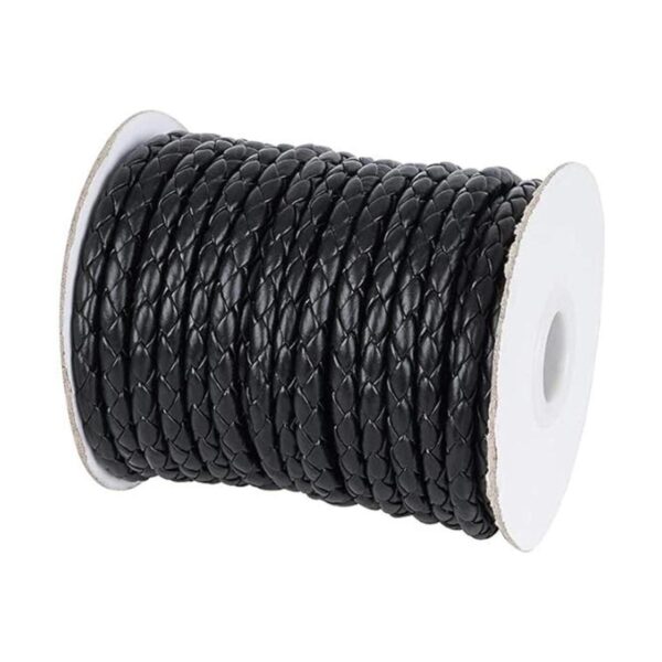 Beadthoven 1 rollo de cordón de piel sintética para