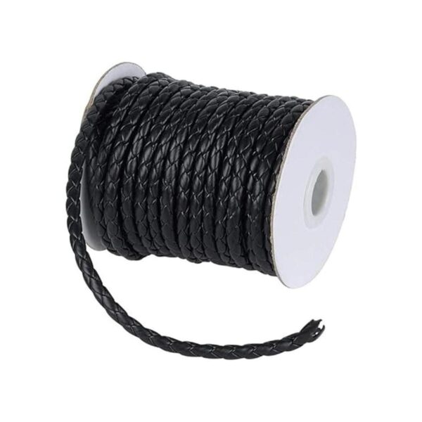 Beadthoven 1 rollo de cordón de piel sintética para