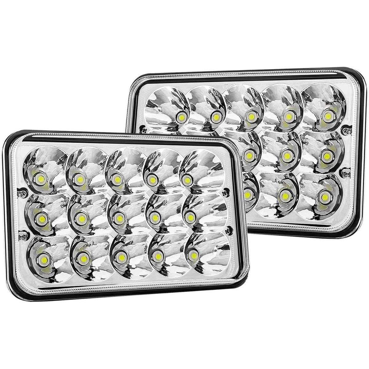 BESTZHEYU Compatible con 2 faros delanteros LED
