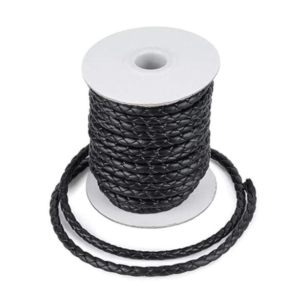 Beadthoven 1 rollo de cordón de piel sintética para