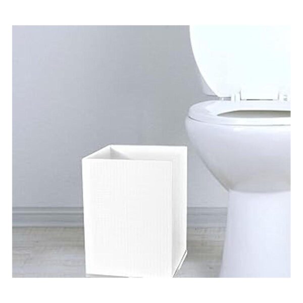 Creative Scents Bote de basura blanco Cubo de basura_2
