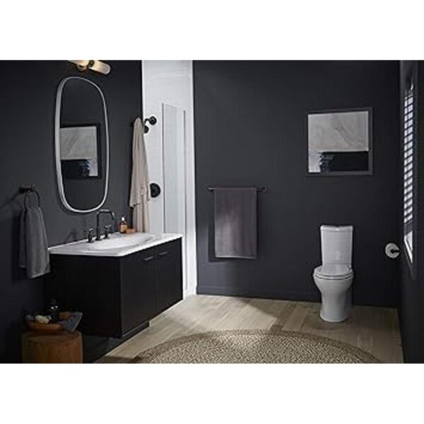 Kohler K97897BL Kumin Gancho para bata negro mate_4
