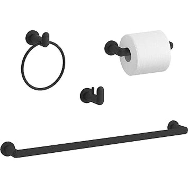 Kohler K97897BL Kumin Gancho para bata negro mate_2