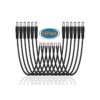 Paquete de 12 cables de alimentación de CC de 12 V con_4