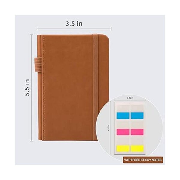 RETTACY Cuadernos de bolsillo paquete de 2 cuadernos_2
