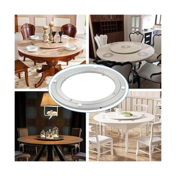 Dailydanny Aluminio resistente Lazy Susan giratorio_5