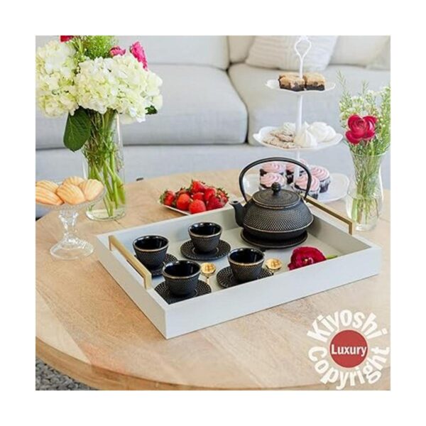 KIYOSHI Luxury Juego de 11 té japonés Gashu Black de_2