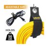 LuBanSir Paquete de 9 organizadores de cable de extensión_2