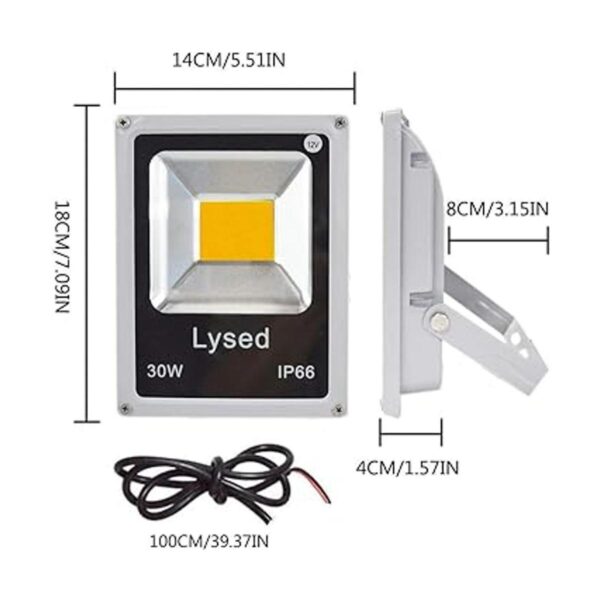 Lysed 30W LED luz de paisaje al aire libre 12 V luces de