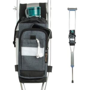 Bolsa de muleta ligera para accesorios de muleta con_1