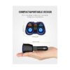 Cargador de automóvil 150 W 2 enchufes divisor de_2