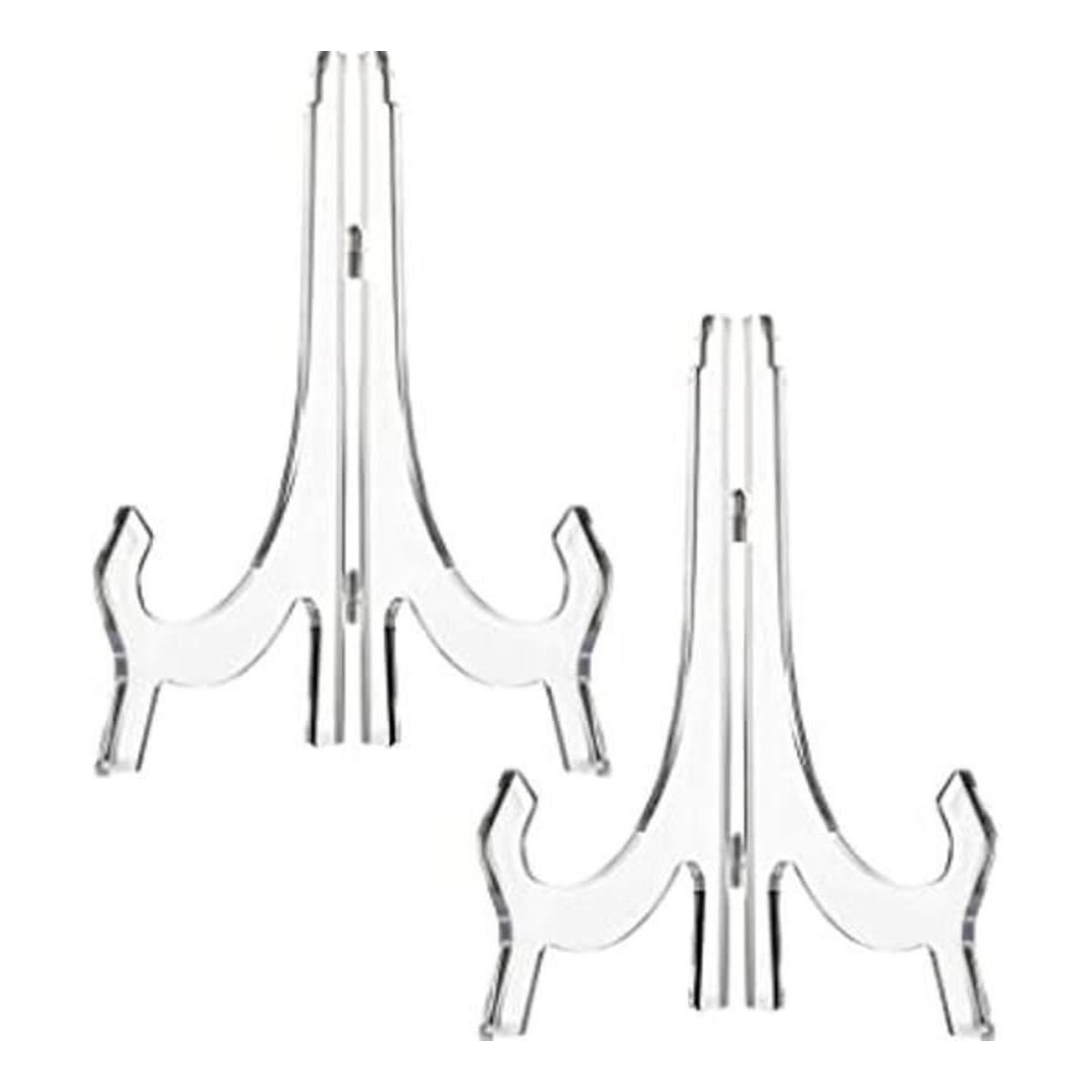 Caballetes de acrílico transparentessoportes de placa