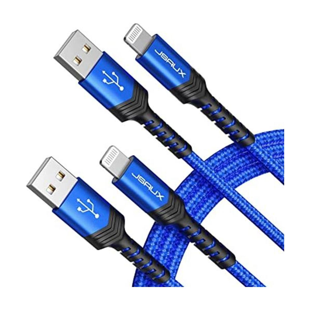JSAUX MFi cable de carga rápida para iPhone 13 12 11