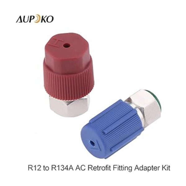 R12 a R134A Kit de adaptador de ajuste de reajuste de CA_2