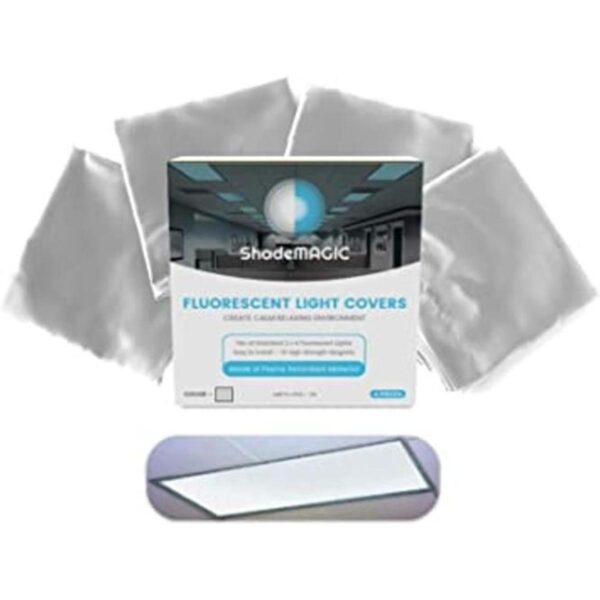 ShadeMAGIC Cubiertas de luz fluorescente para aula u_1