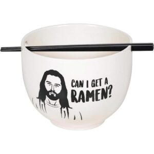 Enesco Our Name is Mud Jesus Can I Get a Ramen Bowl y_1
