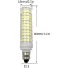 Bombillas LED E11 regulables 10 W equivalente a bombillas_2
