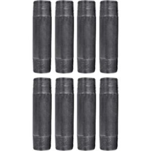 Pipe Decor Tubo de hierro fundido maleable de 34 x 4