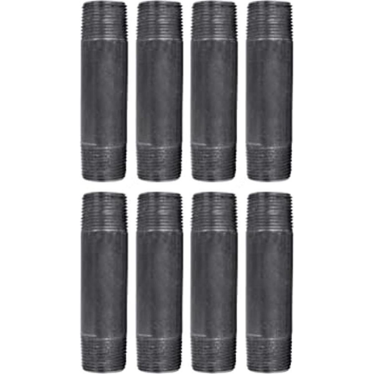 Pipe Decor Tubo de hierro fundido maleable de 34 x 4